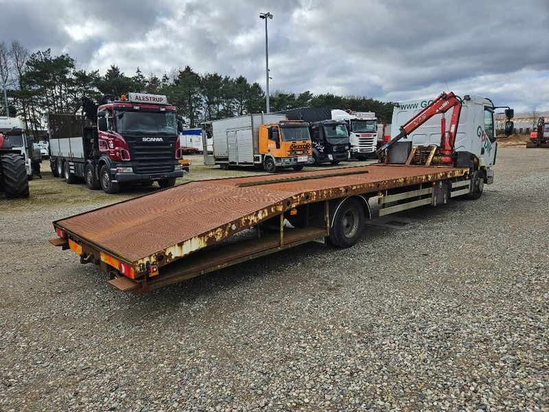 Renault Midlum 220 Machine/auto Transport and crane(2 stk) - Автотранспортен камион, Камион со кран: слика 4 Renault Midlum 220 Machine/auto Transport and crane(2 stk) - Автотранспортен камион, Камион со кран: слика 4