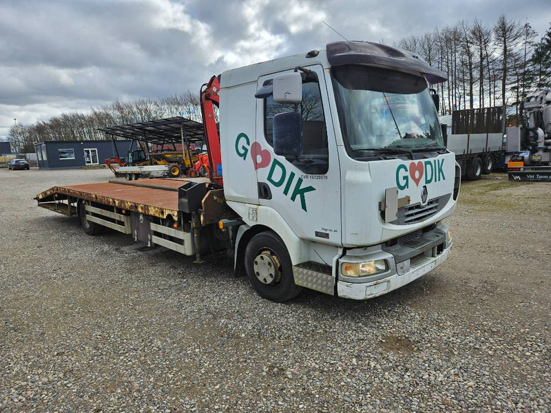 Renault Midlum 220 Machine/auto Transport and crane(2 stk) - Автотранспортен камион, Камион со кран: слика 5 Renault Midlum 220 Machine/auto Transport and crane(2 stk) - Автотранспортен камион, Камион со кран: слика 5