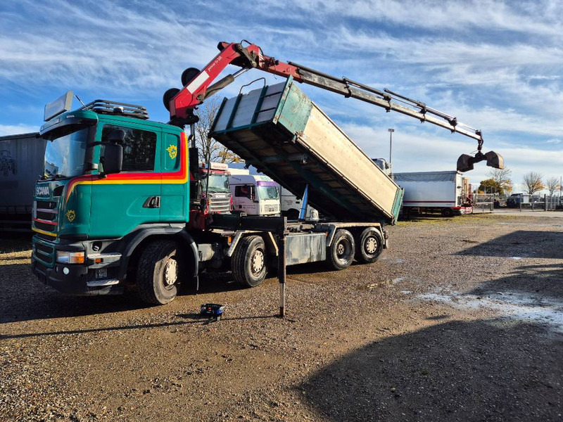 Scania G490 8x2/6 // HMF 2620 K-5 // Pendellad - Камион со кран: слика 1 Scania G490 8x2/6 // HMF 2620 K-5 // Pendellad - Камион со кран: слика 1