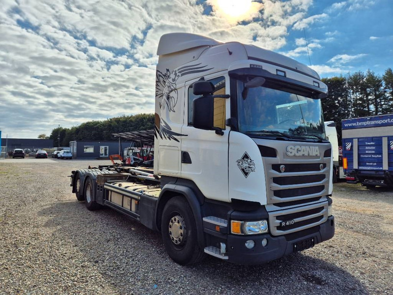 Камион со кука за подигање Scania R 410 6x2/4 // Hook // Euro 6 // Kroghejs: слика 8
