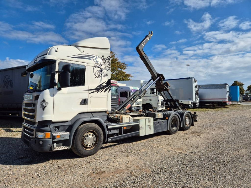 Камион со кука за подигање Scania R 410 6x2/4 // Hook // Euro 6 // Kroghejs: слика 9