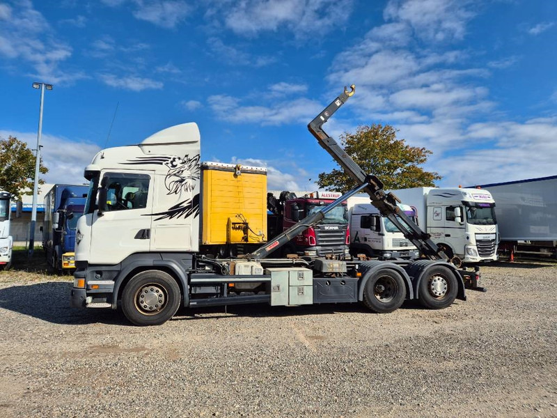 Камион со кука за подигање Scania R 410 6x2/4 // Hook // Euro 6 // Kroghejs: слика 10