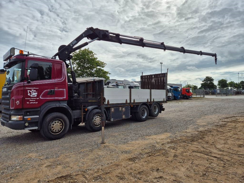 Scania R480 8x2/4 // Hiab 244 EP-5 // Hyd - ramp - Камион со кран: слика 2 Scania R480 8x2/4 // Hiab 244 EP-5 // Hyd - ramp - Камион со кран: слика 2