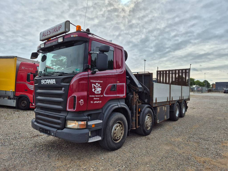 Scania R480 8x2/4 // Hiab 244 EP-5 // Hyd - ramp - Камион со кран: слика 2 Scania R480 8x2/4 // Hiab 244 EP-5 // Hyd - ramp - Камион со кран: слика 2