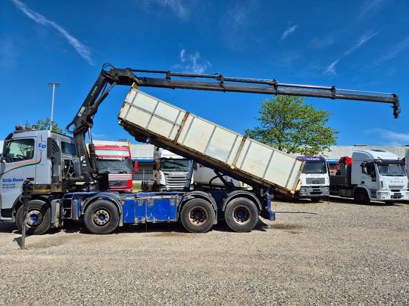 Volvo FH 460 8x2/4 //Hiab 166 E-4// 3 way tip - Камион со кран: слика 1 Volvo FH 460 8x2/4 //Hiab 166 E-4// 3 way tip - Камион со кран: слика 1
