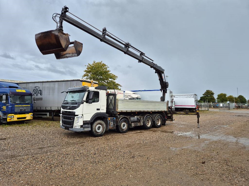 Volvo FM 460 8x4/4 //HIAB 211 EP-4 // 3 sidetip - Камион со кран: слика 2 Volvo FM 460 8x4/4 //HIAB 211 EP-4 // 3 sidetip - Камион со кран: слика 2