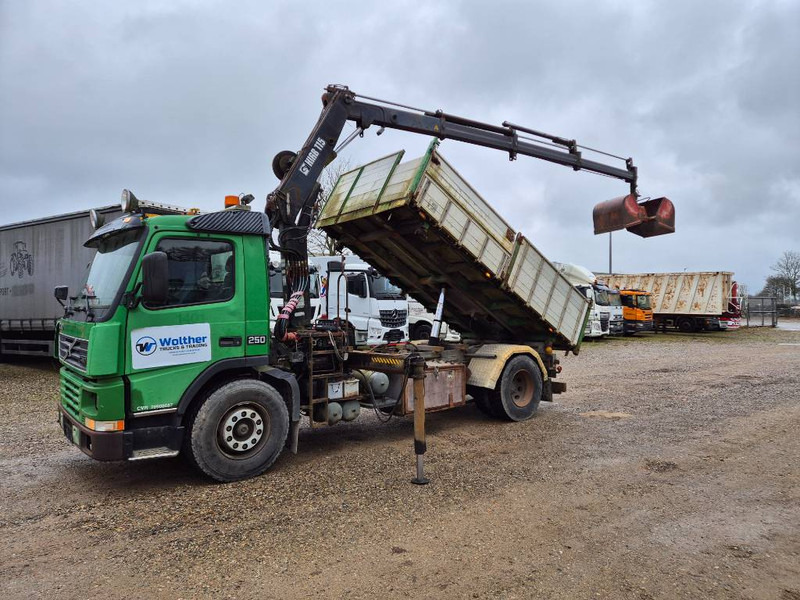 Volvo FM 7 250 // 4x2 // HIAB 115-3 Radio// Tipper - Камион со кран: слика 1 Volvo FM 7 250 // 4x2 // HIAB 115-3 Radio// Tipper - Камион со кран: слика 1