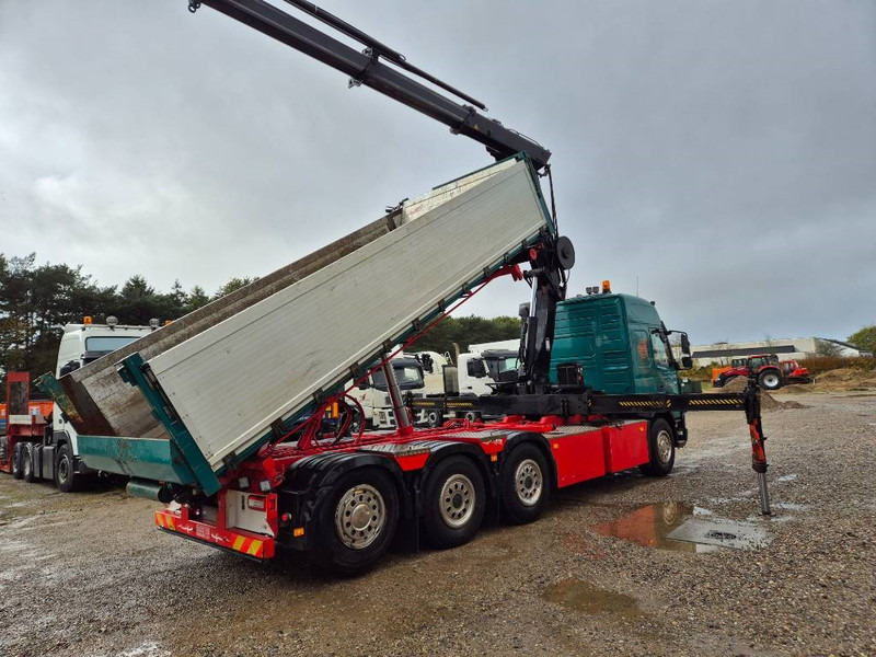 Камион со кран Volvo FMX 500 8x4 // HIAB X-HIPRO 262 EP-5 // 3-Tipper: слика 6