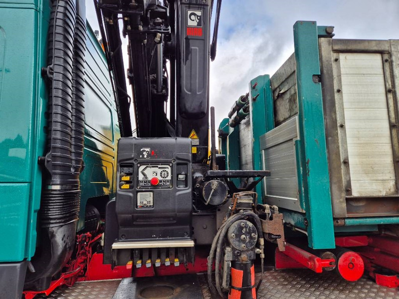 Камион со кран Volvo FMX 500 8x4 // HIAB X-HIPRO 262 EP-5 // 3-Tipper: слика 16
