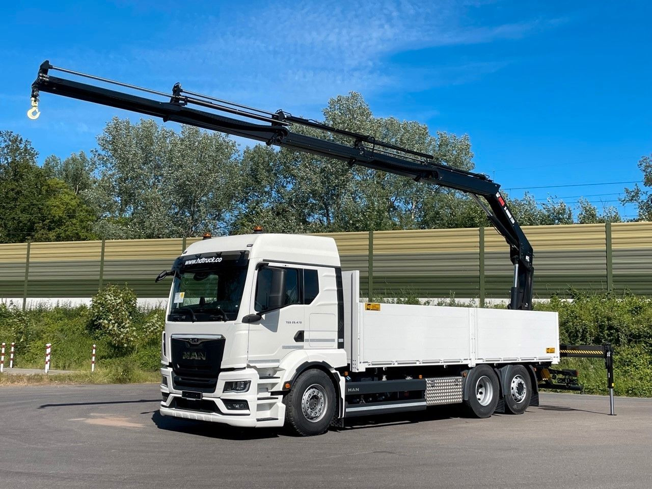 MAN TGS 26.480 6X2 Euro6 Retarder HIAB 228 - 4 - Камион со кран: слика 2 MAN TGS 26.480 6X2 Euro6 Retarder HIAB 228 - 4 - Камион со кран: слика 2