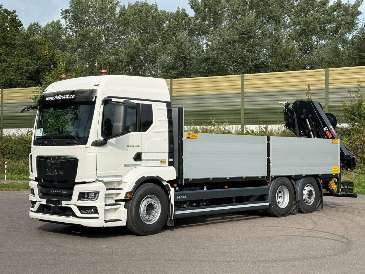 MAN TGS 26.480 /6X2 Euro6 Retarder HIAB 228 - 6 - Камион со кран: слика 3 MAN TGS 26.480 /6X2 Euro6 Retarder HIAB 228 - 6 - Камион со кран: слика 3