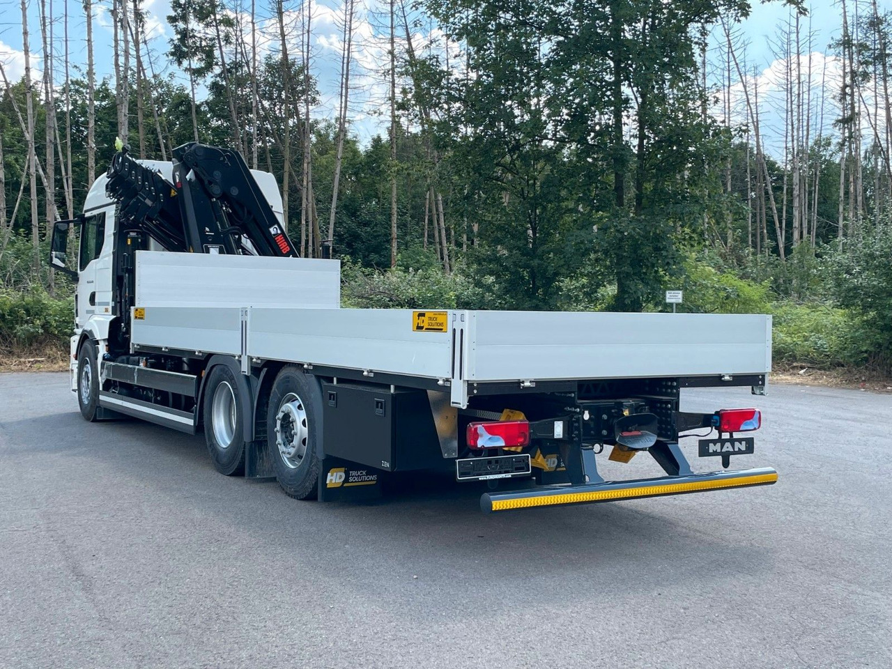 MAN TGS 26.480 / 6X2 Euro6 Retarder HIAB 228 - 6 - Камион со платформа, Камион со кран: слика 4 MAN TGS 26.480 / 6X2 Euro6 Retarder HIAB 228 - 6 - Камион со платформа, Камион со кран: слика 4