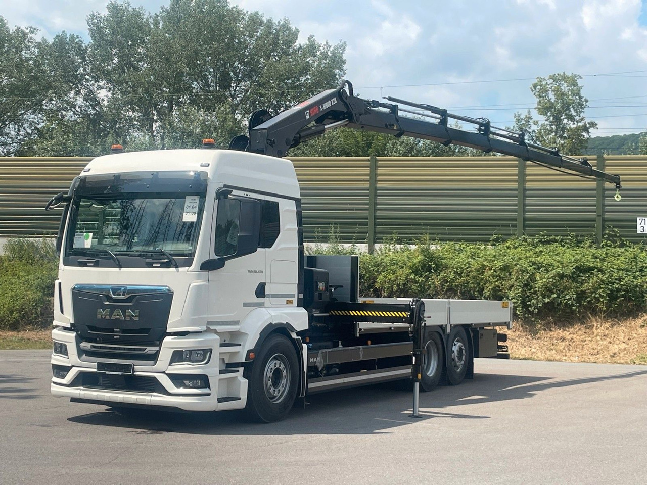 MAN TGS 26.480 / 6X2 Euro6 Retarder HIAB 228 - 6 - Камион со платформа, Камион со кран: слика 1 MAN TGS 26.480 / 6X2 Euro6 Retarder HIAB 228 - 6 - Камион со платформа, Камион со кран: слика 1