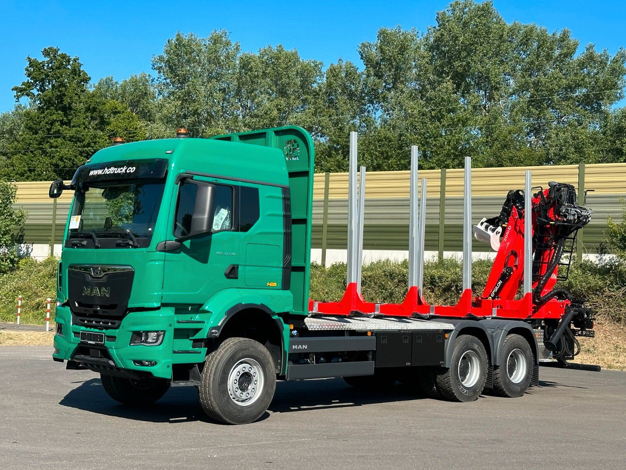 MAN TGS 33.510 6X4 BB Euro6e EPSILON 150Z - Камион за дрва, Камион со кран: слика 2 MAN TGS 33.510 6X4 BB Euro6e EPSILON 150Z - Камион за дрва, Камион со кран: слика 2