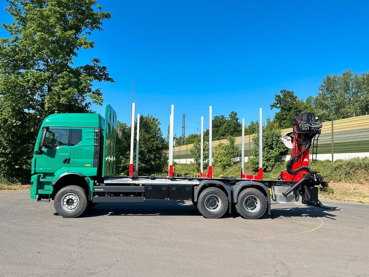 MAN TGS 33.510 6X4 BB Euro6e EPSILON 150Z - Камион за дрва, Камион со кран: слика 3 MAN TGS 33.510 6X4 BB Euro6e EPSILON 150Z - Камион за дрва, Камион со кран: слика 3