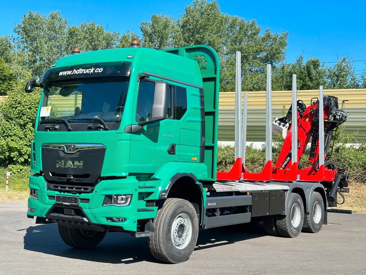 MAN TGS 33.510 6X4 BB Euro6e EPSILON 150Z - Камион за дрва, Камион со кран: слика 1 MAN TGS 33.510 6X4 BB Euro6e EPSILON 150Z - Камион за дрва, Камион со кран: слика 1