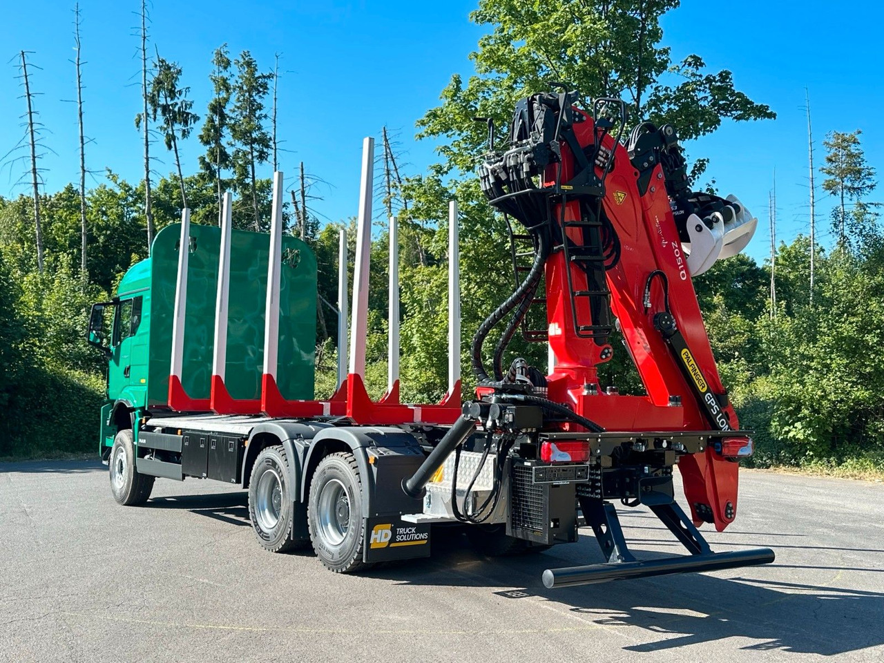 MAN TGS 33.510 6X4 BB Euro6e EPSILON 150Z - Камион за дрва, Камион со кран: слика 4 MAN TGS 33.510 6X4 BB Euro6e EPSILON 150Z - Камион за дрва, Камион со кран: слика 4