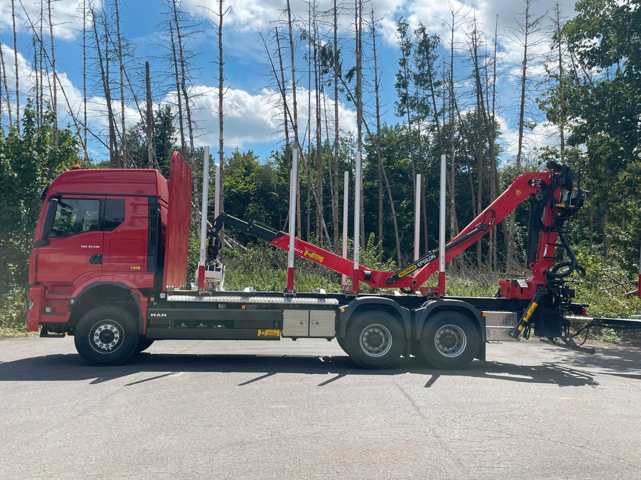 MAN TGS 33.510 6X4 BL Euro6e EPSILON 170Z - Камион за дрва, Камион со кран: слика 5 MAN TGS 33.510 6X4 BL Euro6e EPSILON 170Z - Камион за дрва, Камион со кран: слика 5
