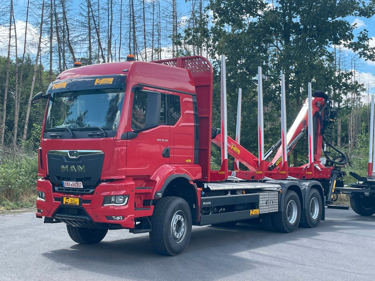 MAN TGS 33.510 6X4 BL Euro6e EPSILON 170Z - Камион за дрва, Камион со кран: слика 2 MAN TGS 33.510 6X4 BL Euro6e EPSILON 170Z - Камион за дрва, Камион со кран: слика 2