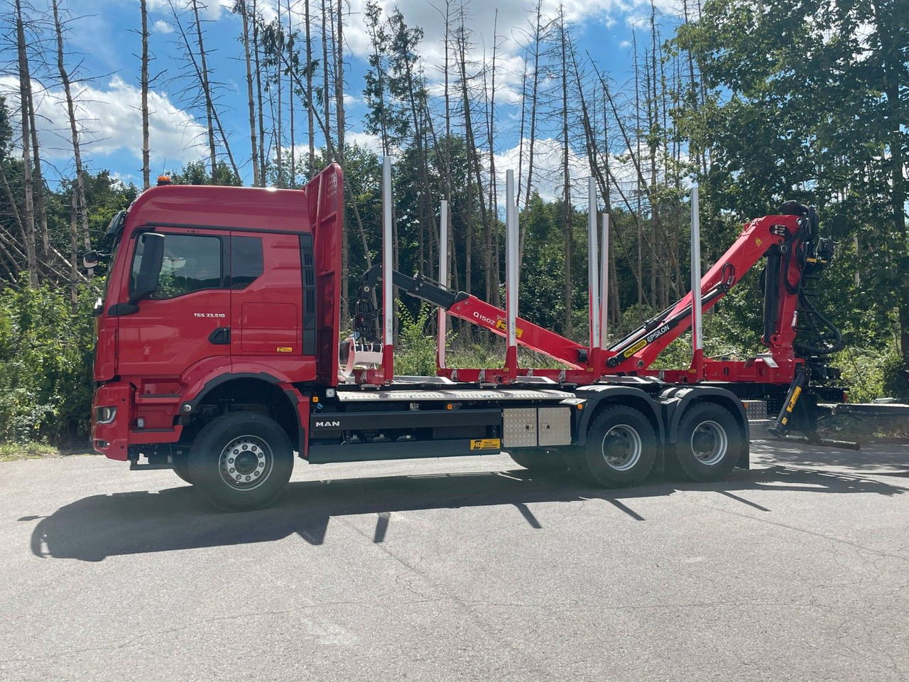 MAN TGS 33.510 6X4 BL Euro6e EPSILON 170Z - Камион за дрва, Камион со кран: слика 4 MAN TGS 33.510 6X4 BL Euro6e EPSILON 170Z - Камион за дрва, Камион со кран: слика 4