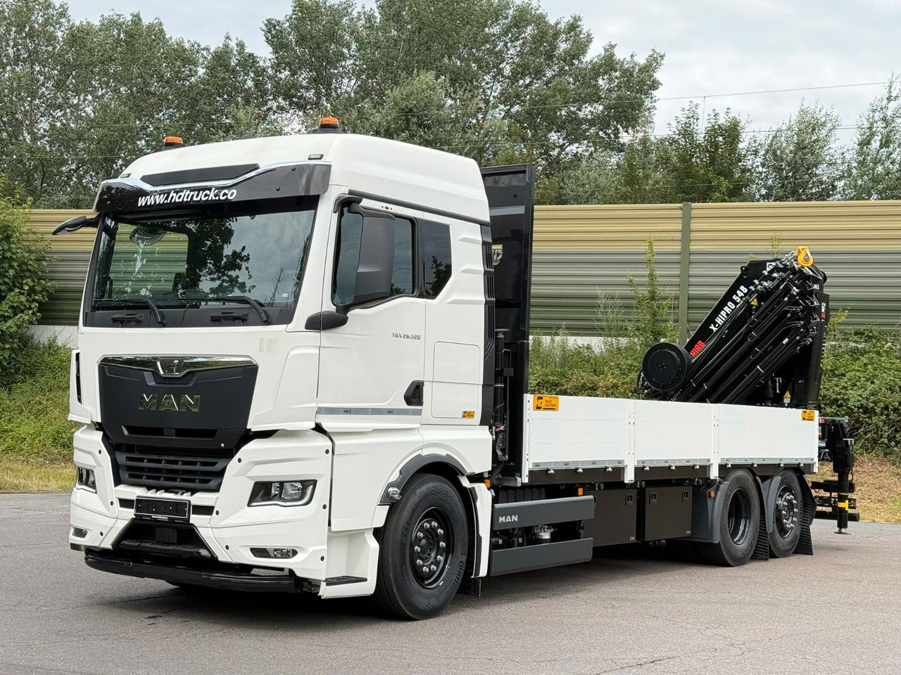 MAN TGX 26.520 TG3 Retarder / 6X2 Hiab 548 E 8 - Камион со кран: слика 3 MAN TGX 26.520 TG3 Retarder / 6X2 Hiab 548 E 8 - Камион со кран: слика 3