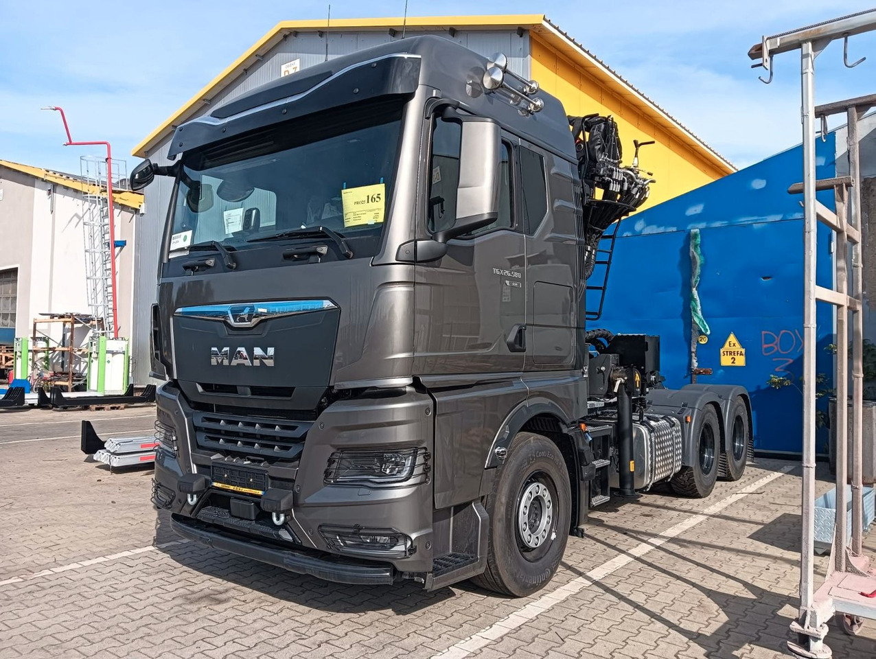 MAN TGX 26.580 6x4 LANGHOLZ EPSILON TZ 17 - Камион за дрва, Камион со кран: слика 1 MAN TGX 26.580 6x4 LANGHOLZ EPSILON TZ 17 - Камион за дрва, Камион со кран: слика 1