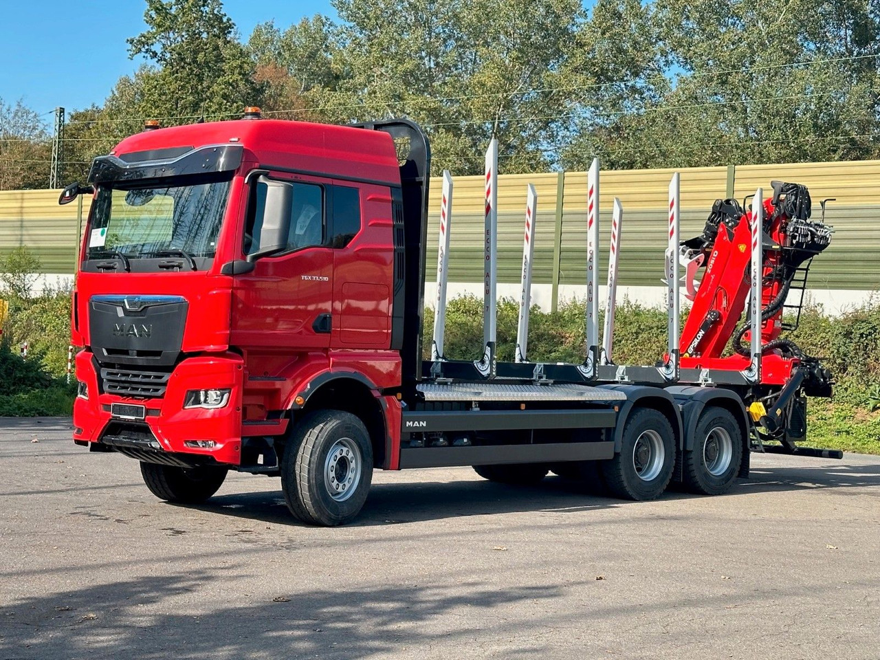 MAN TGX 33.510 6X4 BL Euro6e EPSILON 150 Z - Камион за дрва, Камион со кран: слика 3 MAN TGX 33.510 6X4 BL Euro6e EPSILON 150 Z - Камион за дрва, Камион со кран: слика 3