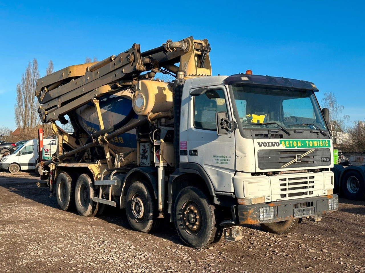 Volvo FM380 8X4 CIFA 28m Fahrmischer Pumpe - Камион со бетонска пумпа: слика 1 Volvo FM380 8X4 CIFA 28m Fahrmischer Pumpe - Камион со бетонска пумпа: слика 1