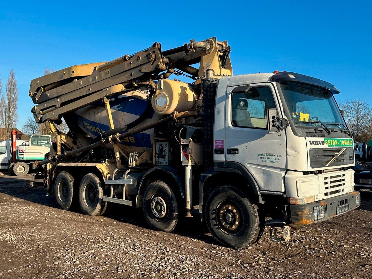 Volvo FM380 8X4 CIFA 28m Fahrmischer Pumpe - Камион со бетонска пумпа: слика 2 Volvo FM380 8X4 CIFA 28m Fahrmischer Pumpe - Камион со бетонска пумпа: слика 2