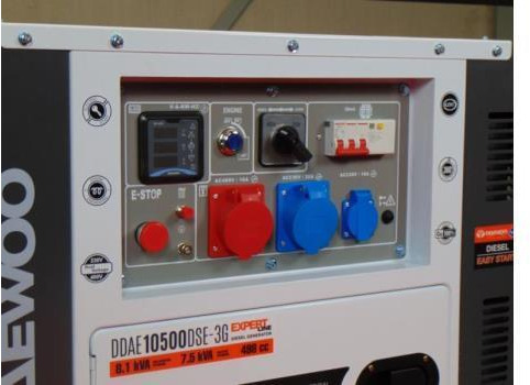 Daewoo DDAE10500DSE-3G Diesel Stroomgenerator (Nieuw) - Генераторска поставка: слика 3 Daewoo DDAE10500DSE-3G Diesel Stroomgenerator (Nieuw) - Генераторска поставка: слика 3