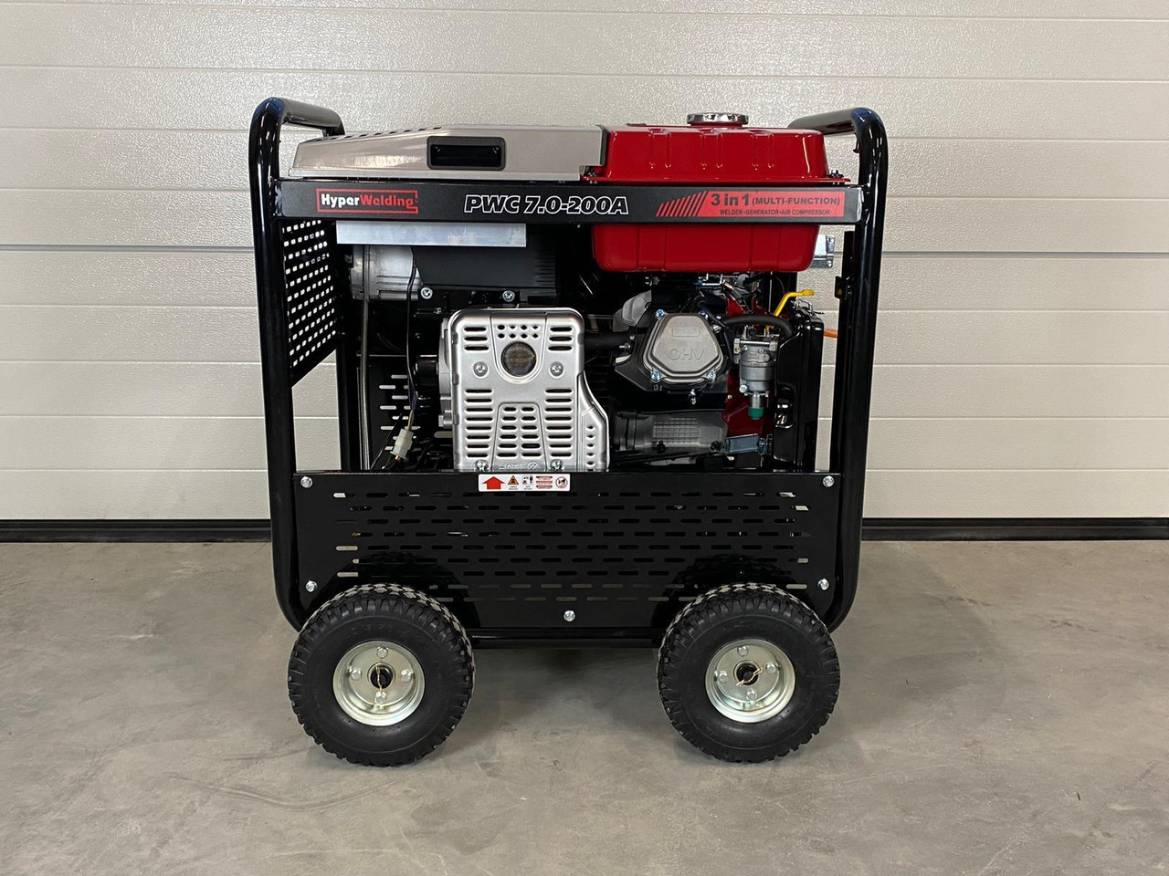 HyperWelding PWC7.0-200A 3 in 1 Multimachine (Generator, Lasapparaat en Luchtcompressor) - Опрема за работилница: слика 4 HyperWelding PWC7.0-200A 3 in 1 Multimachine (Generator, Lasapparaat en Luchtcompressor) - Опрема за работилница: слика 4