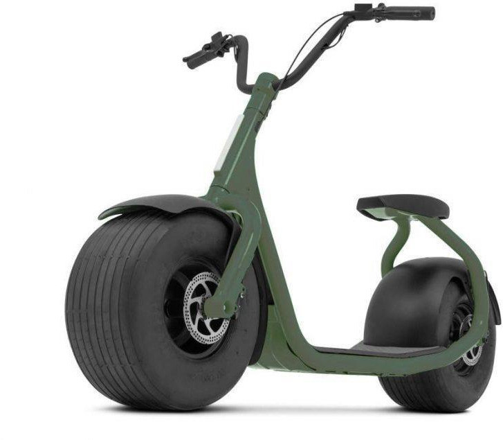 K1S E-BOB Army Groen Nieuw met kenteken - Мотоцикл: слика 1 K1S E-BOB Army Groen Nieuw met kenteken - Мотоцикл: слика 1