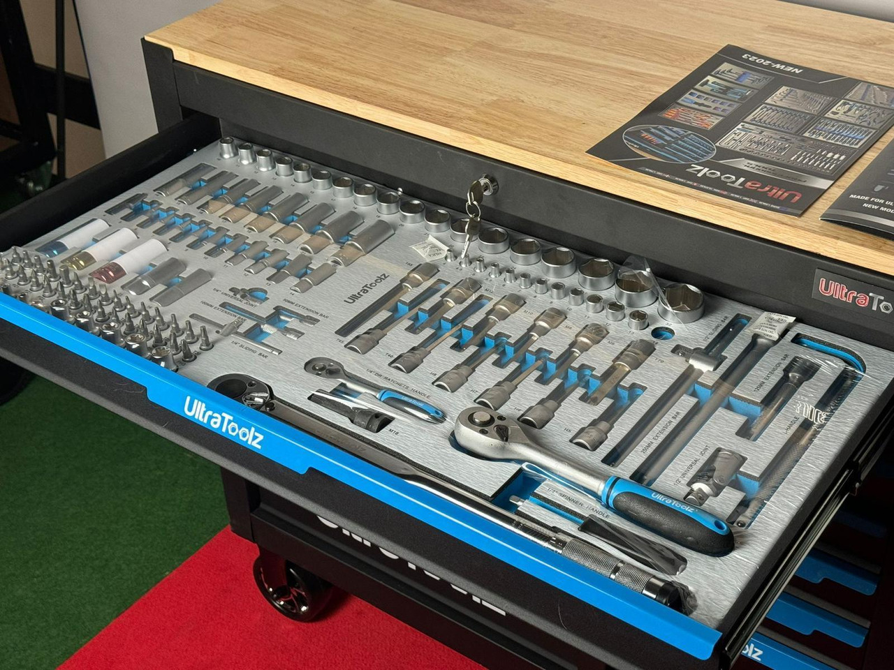 UltraToolz Jumbo gereedschapswagen - Опрема за работилница: слика 4 UltraToolz Jumbo gereedschapswagen - Опрема за работилница: слика 4