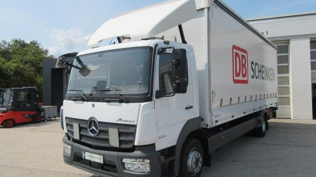 Mercedes-Benz 1524L Pr.LBW, Klima, Sperre, 7,7m, Schiebepl. - Камион со церада: слика 1 Mercedes-Benz 1524L Pr.LBW, Klima, Sperre, 7,7m, Schiebepl. - Камион со церада: слика 1
