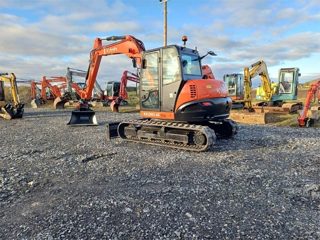 Kubota KX080-4a Pyörittäjällä - Мини багер: слика 3 Kubota KX080-4a Pyörittäjällä - Мини багер: слика 3
