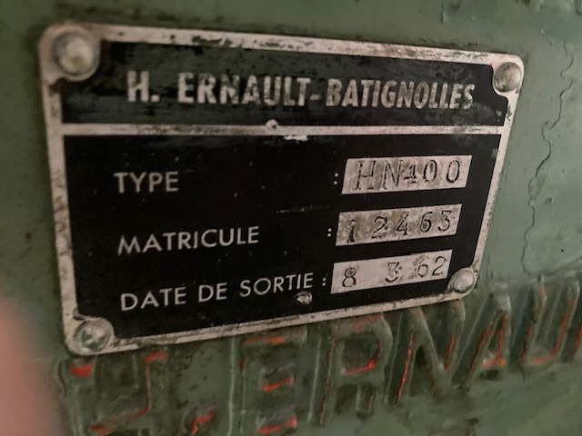 TOUR MECANIQUE ERNAULT BATIGNOLLES - Струг за метал: слика 4 TOUR MECANIQUE ERNAULT BATIGNOLLES - Струг за метал: слика 4