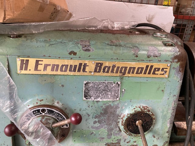 TOUR MECANIQUE ERNAULT BATIGNOLLES - Струг за метал: слика 2 TOUR MECANIQUE ERNAULT BATIGNOLLES - Струг за метал: слика 2