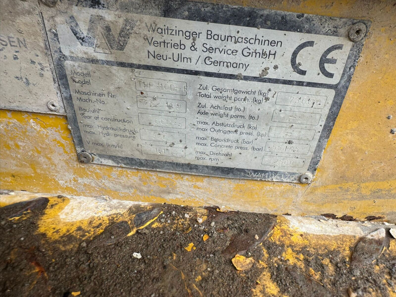 Liebherr Waitzinger - Стационарна бетонска пумпа: слика 5 Liebherr Waitzinger - Стационарна бетонска пумпа: слика 5
