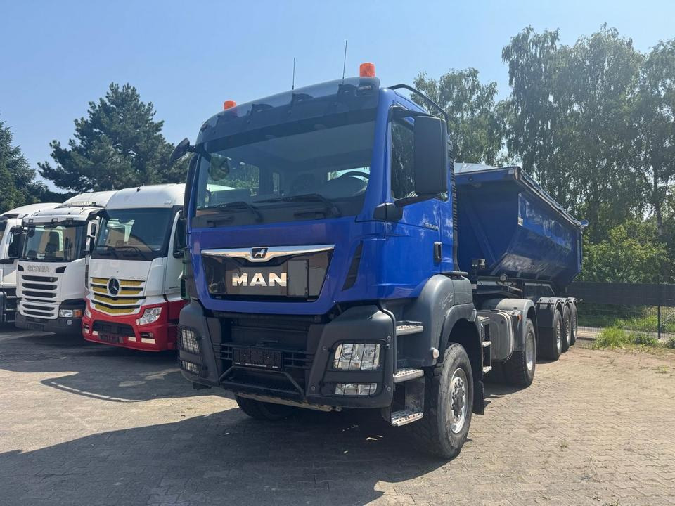 MAN 18.460 TGS/B-B/Kipp/4X4/klp.Zug/TOP-ZUSTAND - Камион влекач, Кипер полуприколка: слика 1 MAN 18.460 TGS/B-B/Kipp/4X4/klp.Zug/TOP-ZUSTAND - Камион влекач, Кипер полуприколка: слика 1