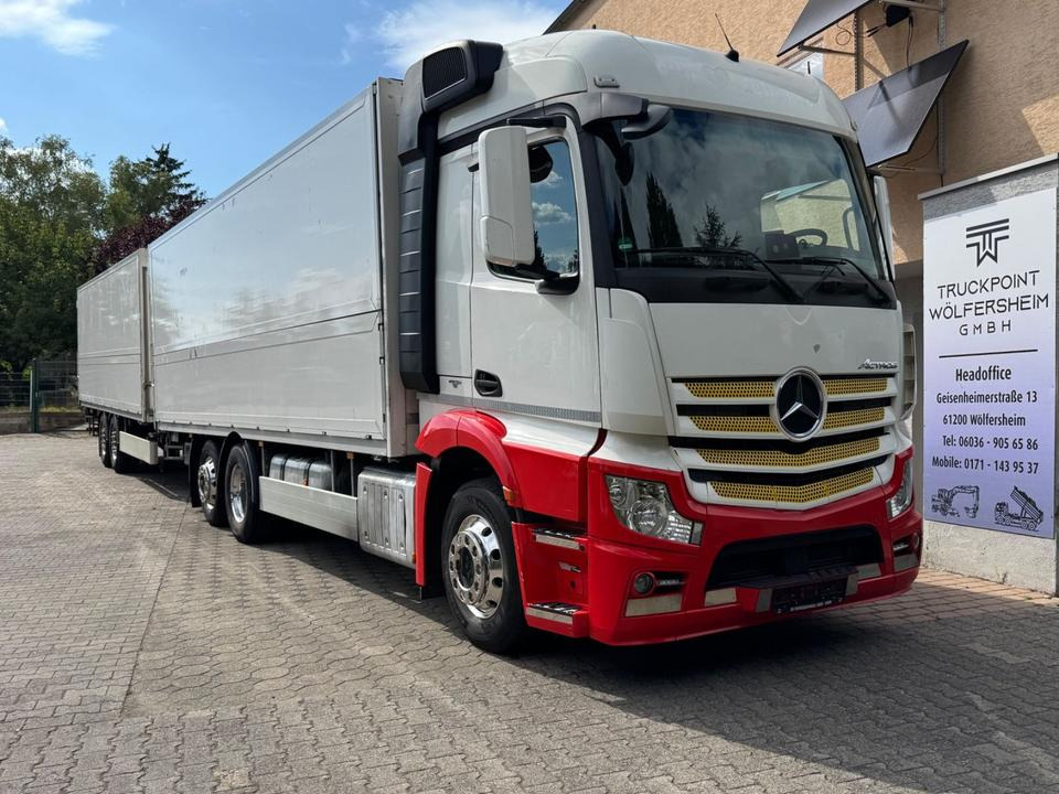 Mercedes-Benz Actros 2545/2xLBW/Klima/Kamera/kpl.Zug - Камион сандучар: слика 1 Mercedes-Benz Actros 2545/2xLBW/Klima/Kamera/kpl.Zug - Камион сандучар: слика 1