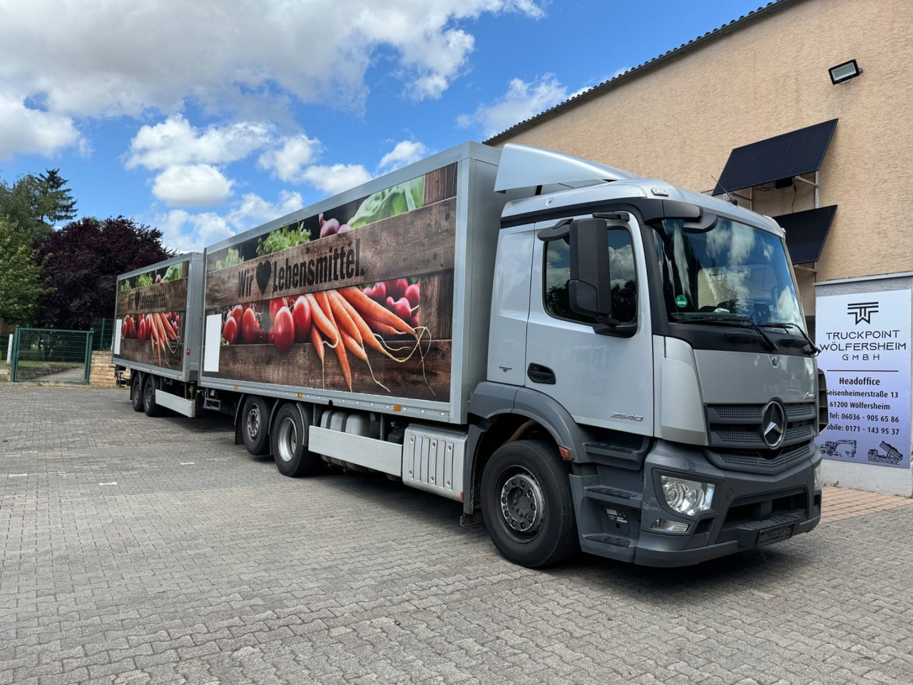 Mercedes-Benz Antos 2540/Durchladbar/2xLBW/Frigoblock - Камион ладилник: слика 1 Mercedes-Benz Antos 2540/Durchladbar/2xLBW/Frigoblock - Камион ладилник: слика 1