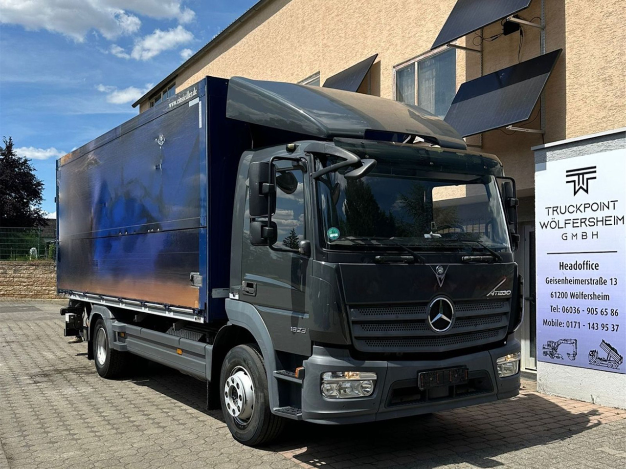 Mercedes-Benz Atego 1523/Klima/LBW/GT-Zertifiziert/2xAHK - Камион за пијалоци: слика 1 Mercedes-Benz Atego 1523/Klima/LBW/GT-Zertifiziert/2xAHK - Камион за пијалоци: слика 1