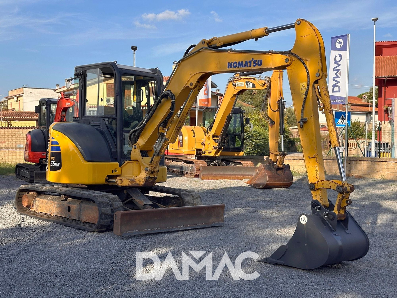 KOMATSU PC55MR-3 - Мини багер: слика 1 KOMATSU PC55MR-3 - Мини багер: слика 1