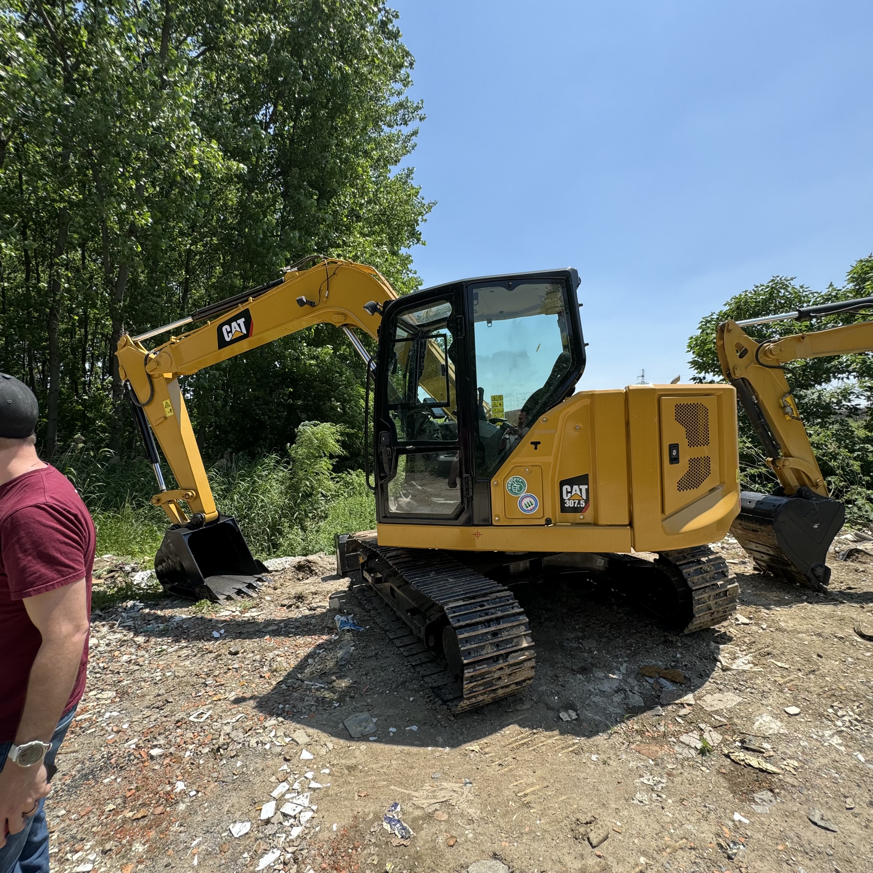CATERPILLAR 307.5 - Мини багер: слика 1 CATERPILLAR 307.5 - Мини багер: слика 1