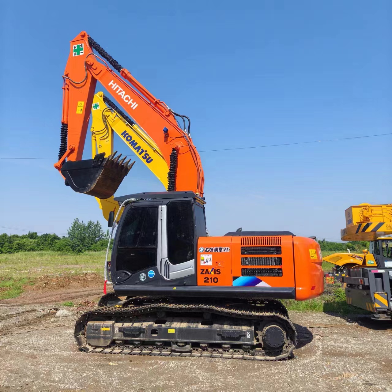 HITACHI ZX210 - Багер гасеничар: слика 1 HITACHI ZX210 - Багер гасеничар: слика 1