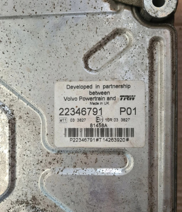 KASETA KOMPUTER MODUŁ SILNIKA ECU VOLVO FH 16 D16E EURO 5 22346791 P01 - Единица за контрола: слика 3 KASETA KOMPUTER MODUŁ SILNIKA ECU VOLVO FH 16 D16E EURO 5 22346791 P01 - Единица за контрола: слика 3