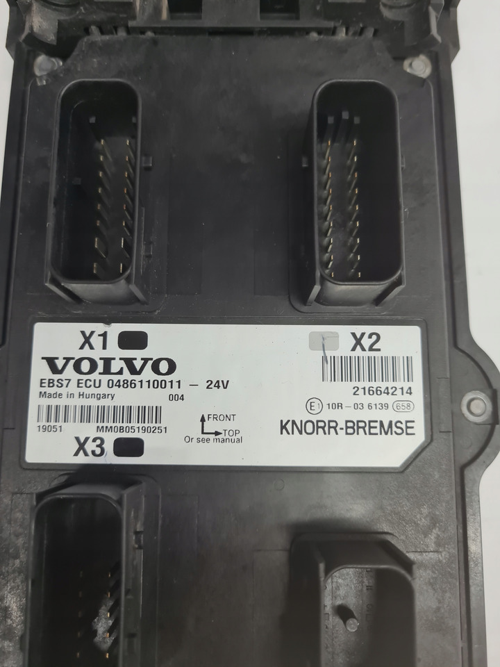 KNORR-BREMSE STEROWNIK MODUŁ EBS 7 ECU VOLVO FH 4 FM 4 21664214 - Електричен систем за Камион: слика 3 KNORR-BREMSE STEROWNIK MODUŁ EBS 7 ECU VOLVO FH 4 FM 4 21664214 - Електричен систем за Камион: слика 3