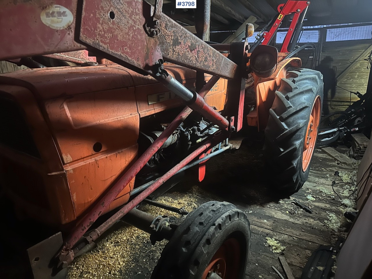 1900 Fiat 415 tractor w/ front loader and Wee edge mower - Трактор: слика 3 1900 Fiat 415 tractor w/ front loader and Wee edge mower - Трактор: слика 3