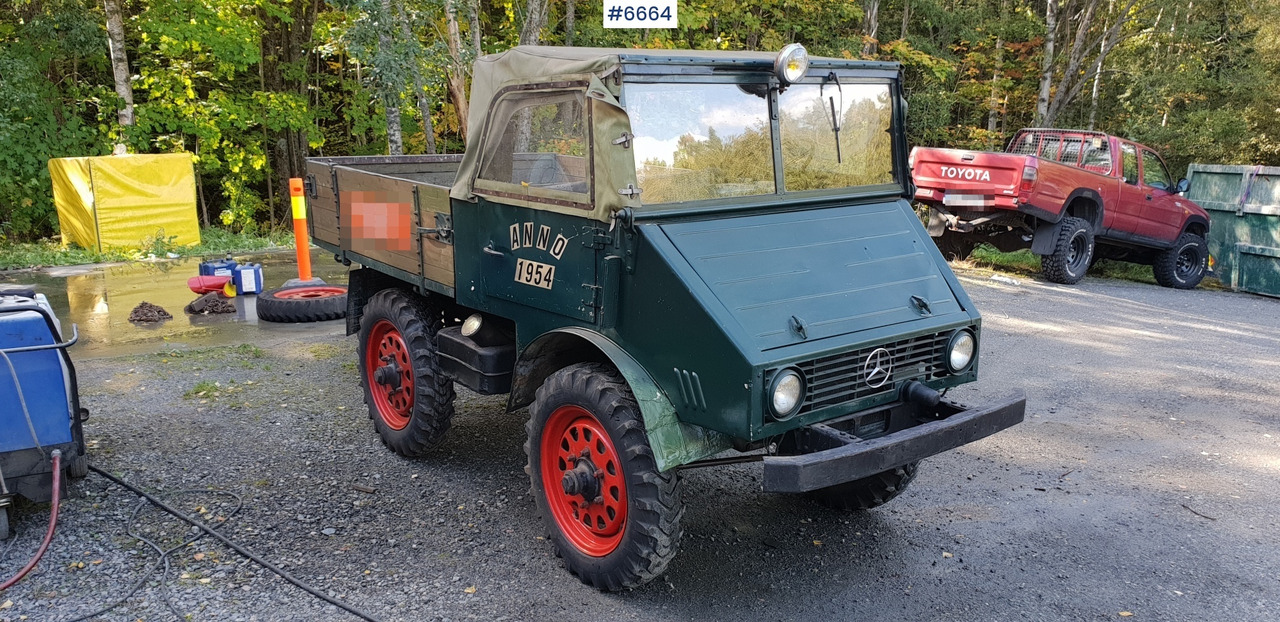 1952 Unimog Typ 2010 - Камион со платформа: слика 3 1952 Unimog Typ 2010 - Камион со платформа: слика 3