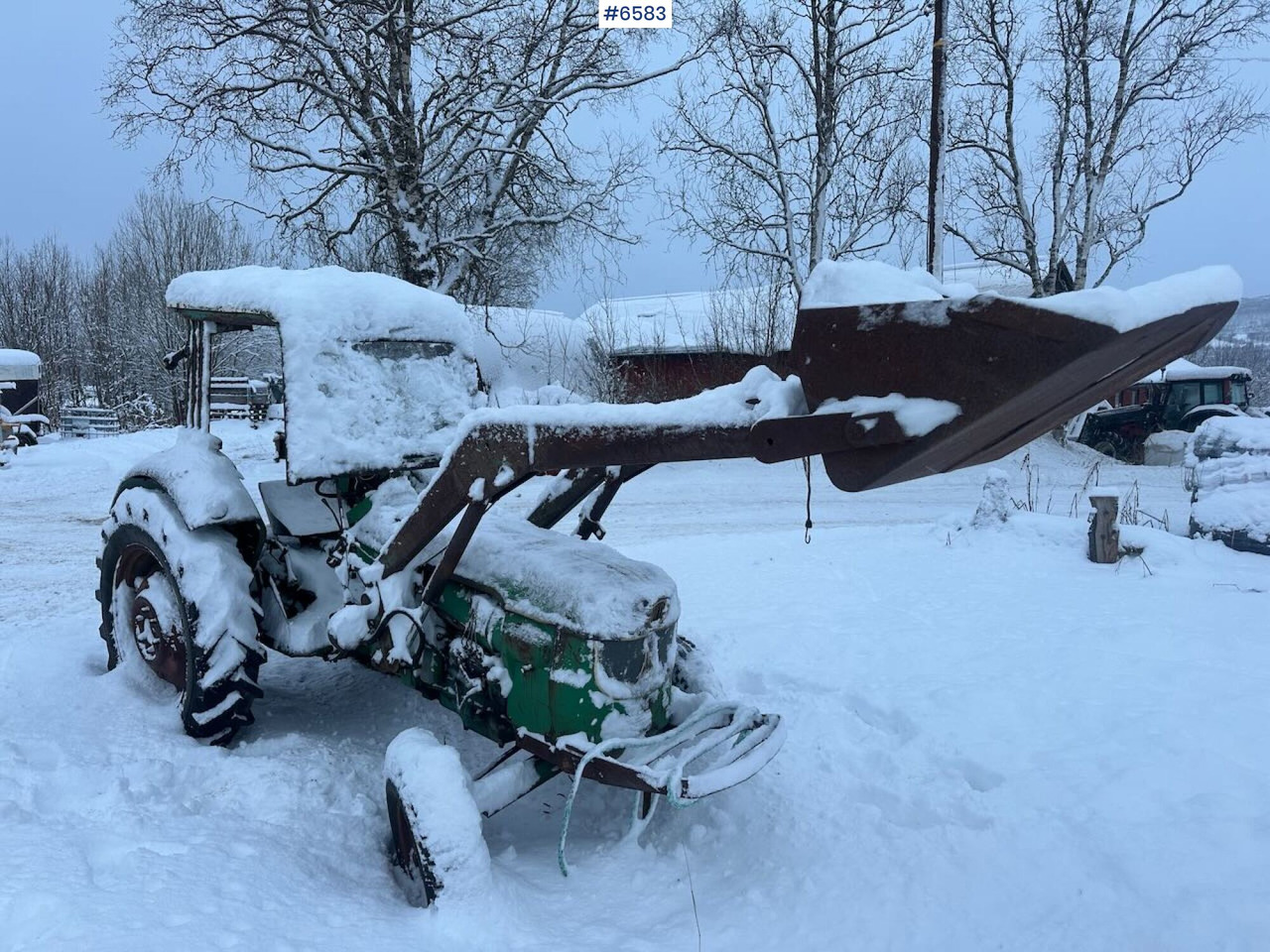 1969 Deutz D5005 tractor w/ front loader. Rep. object. - Трактор: слика 4 1969 Deutz D5005 tractor w/ front loader. Rep. object. - Трактор: слика 4